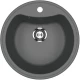 Кухонная мойка Ulgran антрацит U-601-343
