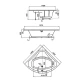 Акриловая ванна 140x140 см Vagnerplast Veronela Corner VPBA140VEA3X-04