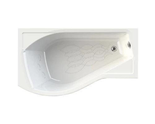 Акриловая ванна левая 168x95 см Radomir Миранда 2-01-0-1-1-209