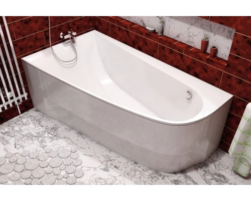 Акриловая ванна 150x90 см левая Vayer Boomerang GL000010850
