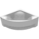 Акриловая ванна 150x150 см Vayer Boomerang GL000010631