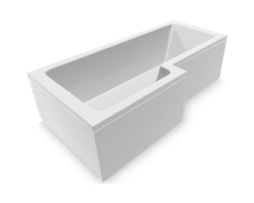 Акриловая ванна 170x85/70 см L Vayer Options GL000011192