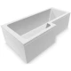 Акриловая ванна 170x85/70 см L Vayer Options GL000011192