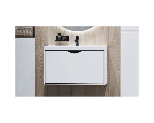 Тумба белый/графит 79,4 см Velvex Rigli tpRIG.80.1Y-21.631.231