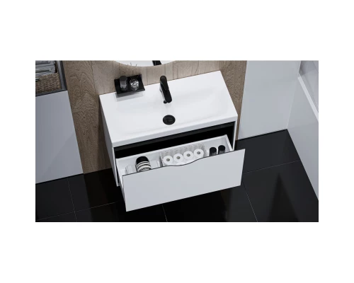 Тумба белый/графит 79,4 см Velvex Rigli tpRIG.80.1Y-21.631.231