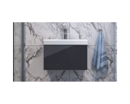 Тумба графит 59,6 см Velvex Edge tpEDG.60.1Y-231