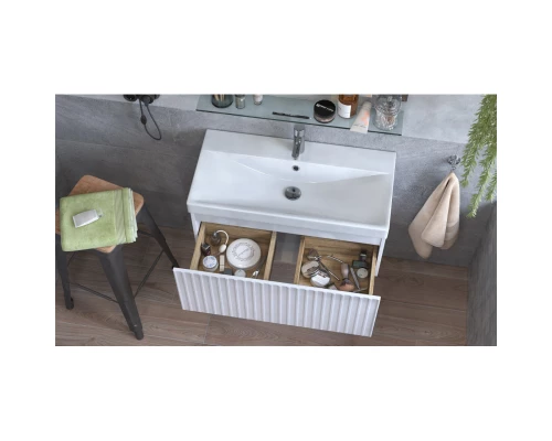 Тумба белый 80,4 см Velvex Compo tpCOM.80.1Y-21