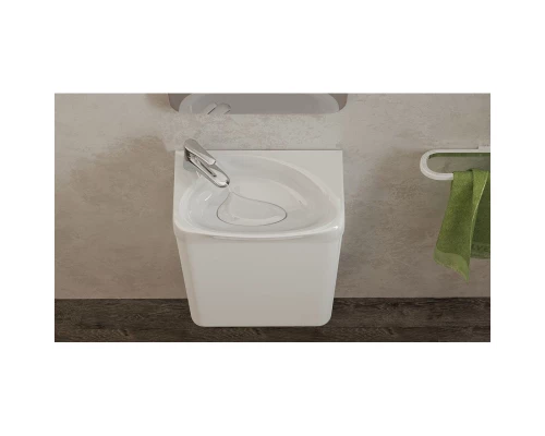 Тумба белый глянец 39,3 см Velvex Bio tpBIO.40-21