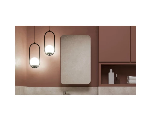 Зеркальный шкаф 39x63,5 см белый Velvex Bio zsBIO.40-21.11
