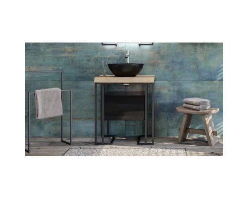 Тумба черный матовый 44 см Velvex Gelou tpGEL.45-45.214