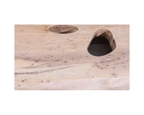 Столешница вяз 140 см с отверстиями Velvex Felay stFEL.140.1-71