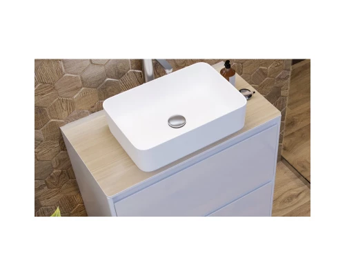 Столешница белый/шатанэ 59,3 см без отверстий Velvex Klaufs StKLA.60.MH-216.617