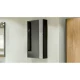 Зеркальный шкаф 40x80 см черный матовый Velvex Klaufs zsKLA.40-217