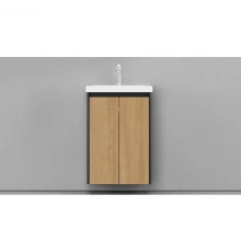 Тумба черный матовый/шатанэ 48,9 см Velvex Klaufs tpKLA.50.2D-617.217