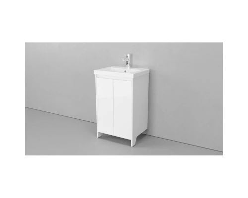 Тумба белый матовый 48,9 см Velvex Klaufs tnKLA.50.2D-616.216