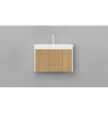 Тумба белый матовый/шатанэ 68,4 см Velvex Klaufs tpKLA.70.1Y-617.216