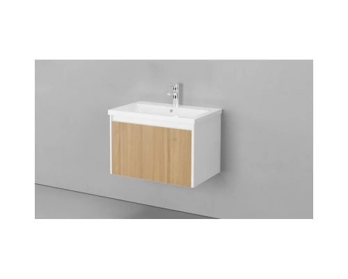 Тумба белый матовый/шатанэ 68,4 см Velvex Klaufs tpKLA.70.1Y-617.216