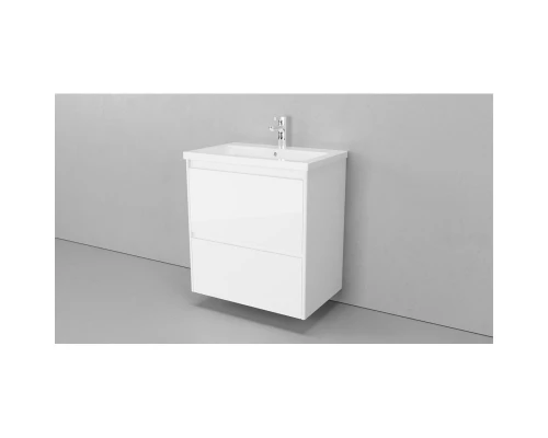 Тумба белый матовый 68,4 см Velvex Klaufs tpKLA.70.2Y-616.216