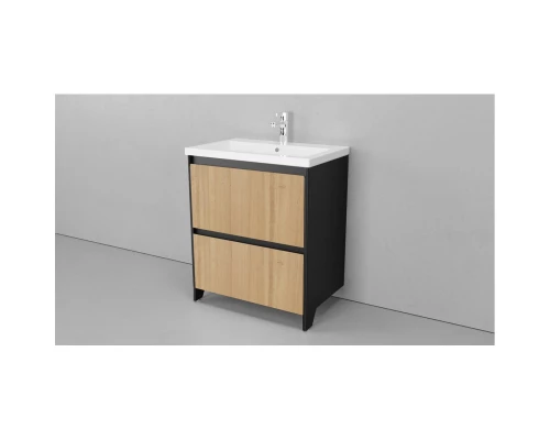 Тумба черный матовый/шатанэ 68,4 см Velvex Klaufs tnKLA.70.2Y-617.217