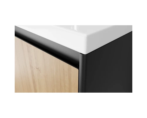 Тумба черный матовый/шатанэ 88,3 см Velvex Klaufs tpKLA.90.2Y.NEW-617.217