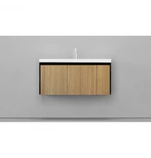 Тумба черный матовый/шатанэ 99,1 см Velvex Klaufs tpKLA.100.1Y.NEW-617.217