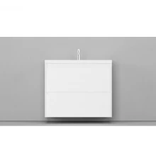 Тумба белый матовый 99,1 см Velvex Klaufs tpKLA.100.2Y.NEW-616.216