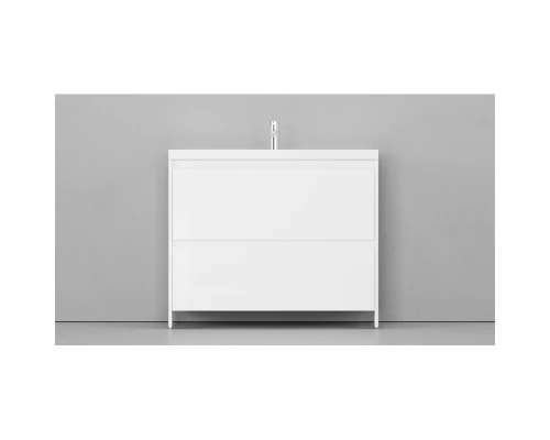 Тумба белый матовый 99,1 см Velvex Klaufs tnKLA.100.2Y.NEW-616.216