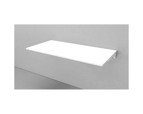 Столешница белый 120 см без отверстий, тумба слева Velvex Klaufs StKLA.120.60.TL.MH-216.616