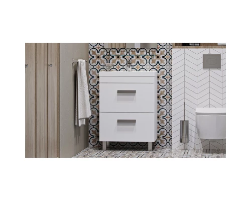 Тумба белый матовый 59,5 см Velvex Orlando tnORL.60-211