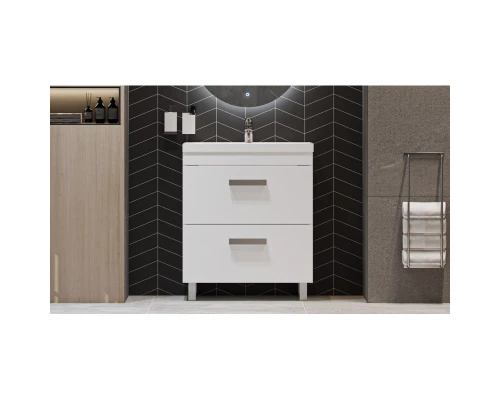 Тумба белый матовый 69,7 см Velvex Orlando tnORL.70-211