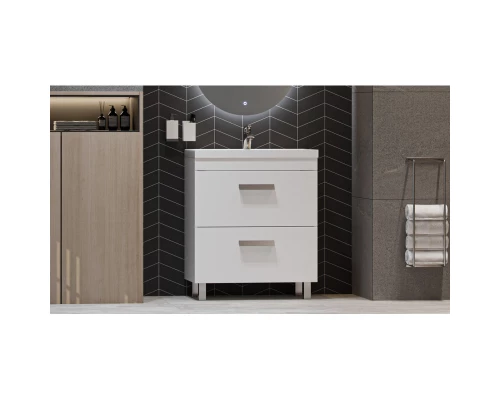 Тумба белый матовый 69,7 см Velvex Orlando tnORL.70-211