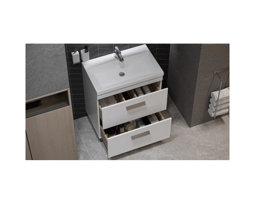 Тумба белый матовый 69,7 см Velvex Orlando tnORL.70-211