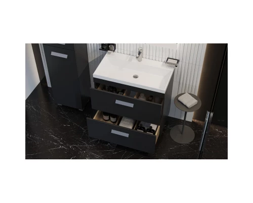 Тумба графит 79,9 см Velvex Orlando tnORL.80-232