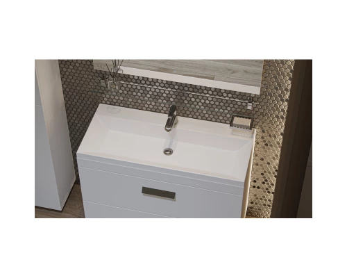 Тумба белый матовый 99,7 см Velvex Orlando tnORL.100-211