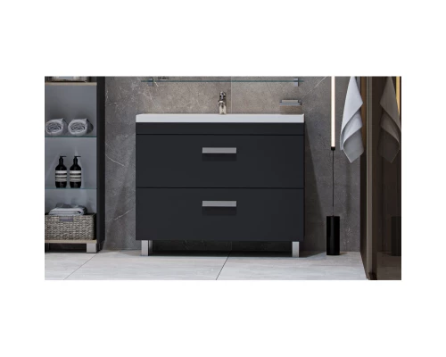 Тумба графит 99,7 см Velvex Orlando tnORL.100-232