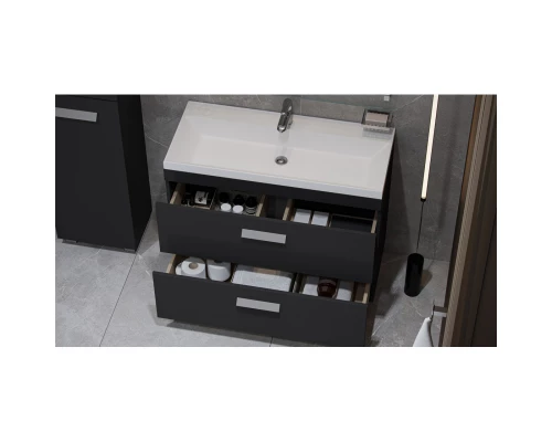 Тумба графит 99,7 см Velvex Orlando tnORL.100-232