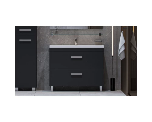 Тумба графит 99,7 см Velvex Orlando tnORL.100-232