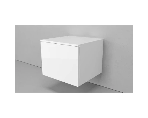 Тумба белый глянец 50 см Velvex Unique Unit tpUNI.50.H40.Y.VY-223