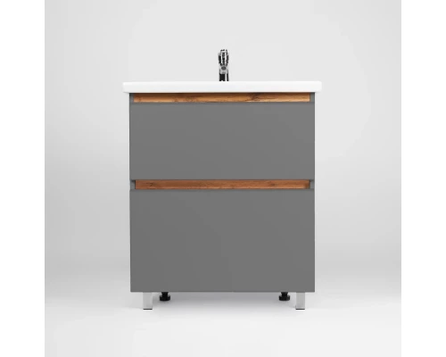 Тумба графит/дуб вотан 56,6 см Viant Мальта VMAL60COG-T2Y