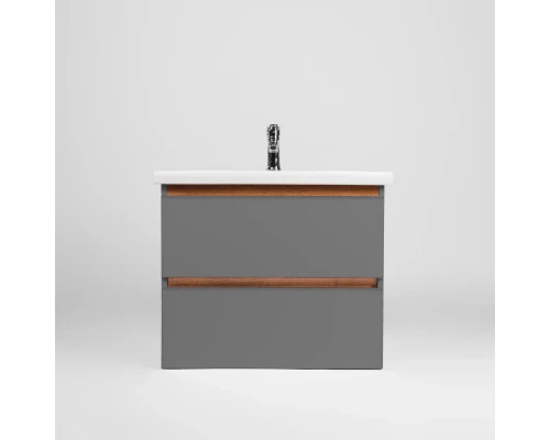 Тумба графит/дуб вотан 76,6 см Viant Мальта VMAL80COG-T2YP