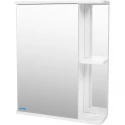 Зеркальный шкаф 55x70 см белый L Viant Париж VPAR55-ZSHL Зеркальный шкаф 55x70 см белый L Viant Париж VPAR55-ZSHL