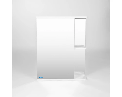 Зеркальный шкаф 55x70 см белый L Viant Париж VPAR55-ZSHL