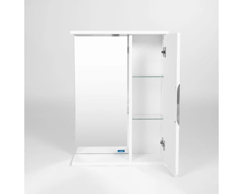 Зеркальный шкаф 60x70 см белый R Viant Барселона VBAR60-ZSH