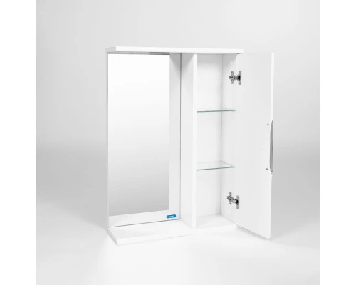 Зеркальный шкаф 60x70 см белый R Viant Барселона VBAR60-ZSH