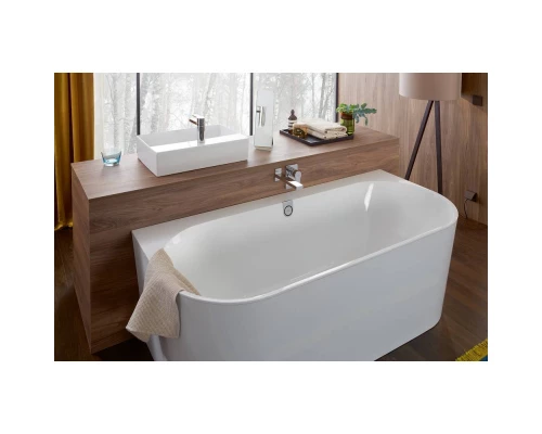 Квариловая ванна 180x80 см альпийский белый Villeroy & Boch Oberon 2.0 UBQ180OBR9CD00V-01