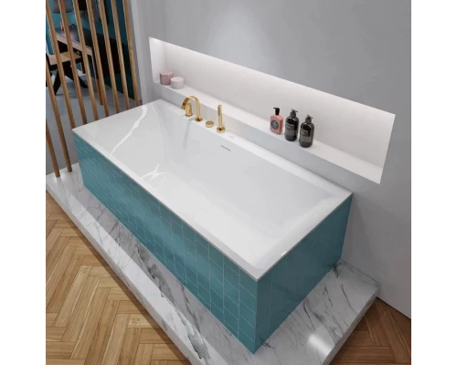 Квариловая ванна 180x80 см альпийский белый Villeroy & Boch Subway 3.0 UBQ180SBW2DV-01