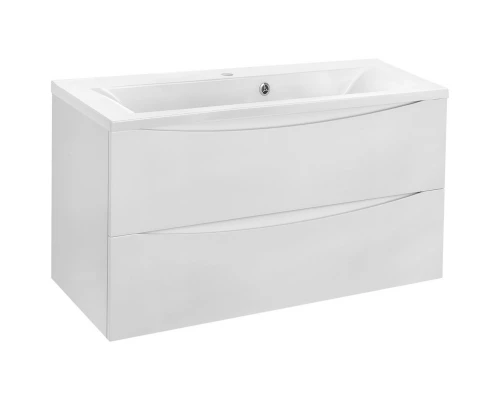 Тумба белый глянец 89 см Vincea Mia VMC-2MA900GW