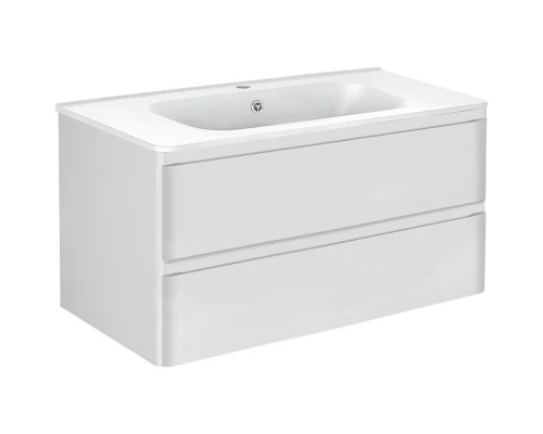 Тумба белый глянец 99,5 см Vincea Vico VMC-2V100GW