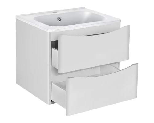 Тумба белый глянец 58,9 см Vincea Paola VMC-2P600GW