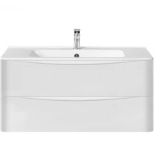 Тумба белый глянец 99,5 см Vincea Paola VMC-2P100GW